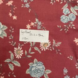 Large Floral Pink & Blue SC