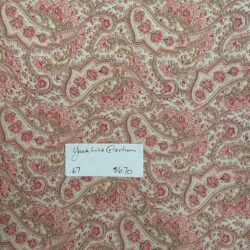 Yuwa Live Collection Pink Paisley SC