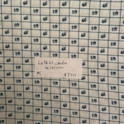 Le Petit Jardin Blue Check SC